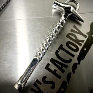 SDHオールステンレス電工ハンマー 8連ツイスト パイプ付き6角ソケット 軽量化 250mm